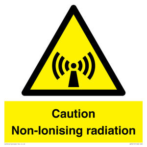 Caution Non-Ionising radiation